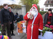 Der Nikolaus persnlich am Weihnachtsmarkt 2006 in Littenweiler