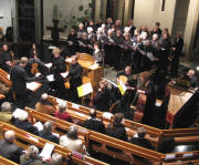 Kantorei, Snger und Kammerorchester am 17.3.2008 - Matthuspassion