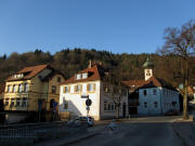 Blick nach Nordwesten zur Alten Schule in Ebnet am 22.1.2011